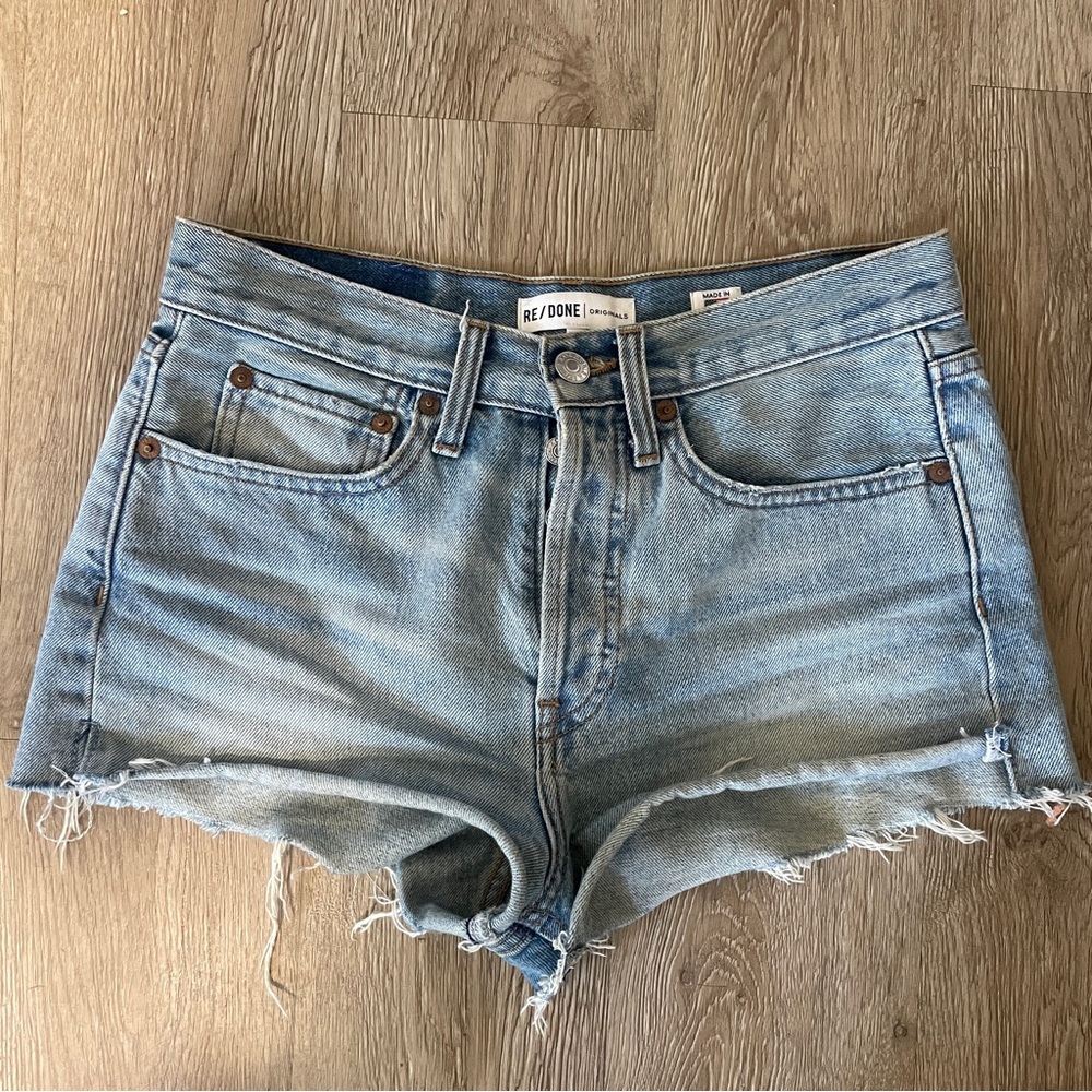 Redone daisy duke jean shorts